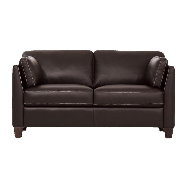 Acme Furniture Matias Stationary Leather Loveseat 55011 IMAGE 1