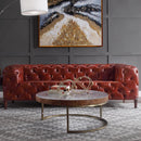 Acme Furniture Orsin 55070 Sofa - Merlot IMAGE 1