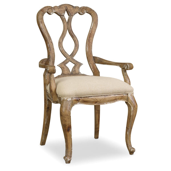 Hooker Furniture 5300-75400 Chatelet Splatback Arm Chair IMAGE 1