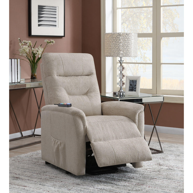 Coaster Furniture Fabric Lift Chair with Heat and Massage 609405P IMAGE 10