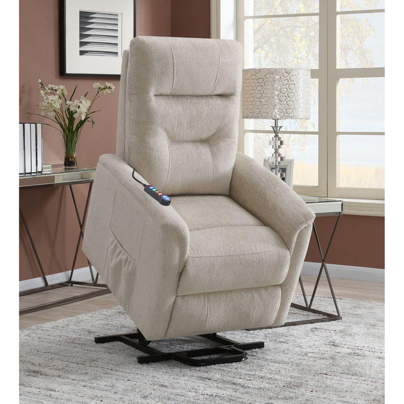 Coaster Furniture Fabric Lift Chair with Heat and Massage 609405P IMAGE 11