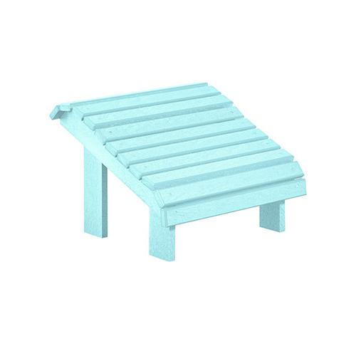 C.R. Plastic Products Generation F04-11 Footstool - Aqua IMAGE 1