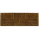  Hooker Furniture 5447-75206 Archivist Trestle Table with 2-18in Leaves IMAGE 2