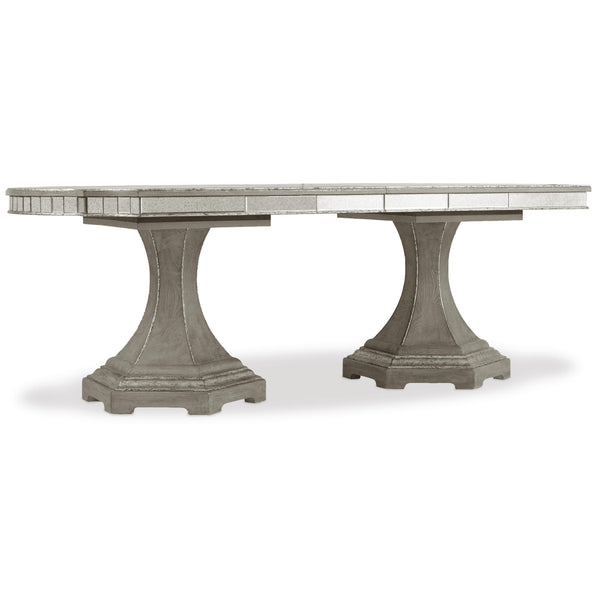 Hooker Furniture 5603-75200-LTBR Sanctuary Rectangle Dining Table with 2-20in Leaves IMAGE 1