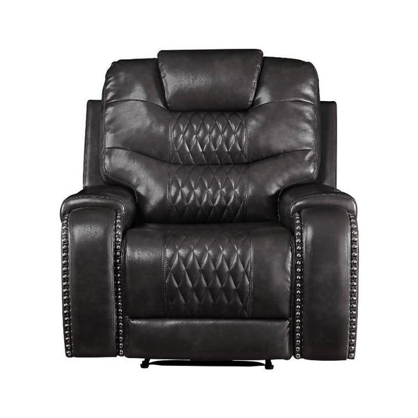 Acme Furniture Braylon Power Polyurethane Recliner 55413 IMAGE 1