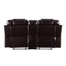 Acme Furniture Braylon 55416 Motion Loveseat - Brown IMAGE 5