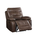 Acme Furniture Aashi 55422 Motion Recliner - Brown IMAGE 3