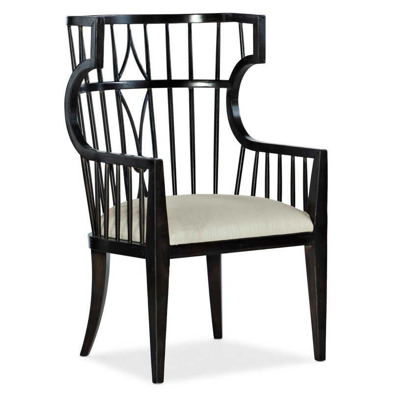 Hooker Furniture 5845-75700-99 Sanctuary Couture Host Chair IMAGE 1