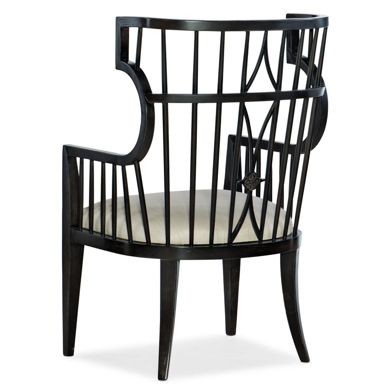 Hooker Furniture 5845-75700-99 Sanctuary Couture Host Chair IMAGE 2