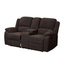 Acme Furniture Madden 55446 Motion Loveseat with Console IMAGE 2
