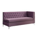 Acme Furniture Rhett 55500 Sectional Sofa - Purple IMAGE 7