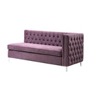 Acme Furniture Rhett 55500 Sectional Sofa - Purple IMAGE 8