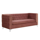 Acme Furniture Rhett 55505 Sectional Sofa - Dusty Pink IMAGE 5