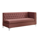 Acme Furniture Rhett 55505 Sectional Sofa - Dusty Pink IMAGE 7