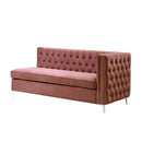 Acme Furniture Rhett 55505 Sectional Sofa - Dusty Pink IMAGE 8