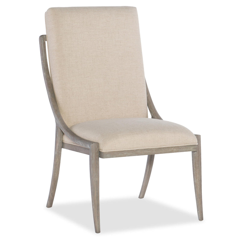 Hooker Furniture 6050-75510-GRY Affinity Slope Side Chair IMAGE 1