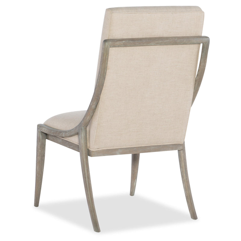 Hooker Furniture 6050-75510-GRY Affinity Slope Side Chair IMAGE 2