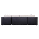 Acme Furniture Merill 56015 Sectional Sofa with Sleeper IMAGE 4