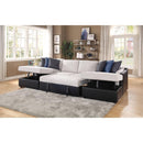 Acme Furniture Merill 56015 Sectional Sofa with Sleeper IMAGE 7
