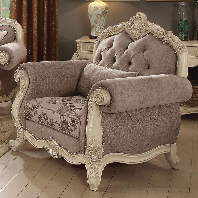 Acme Furniture Ragenardus Stationary Fabric Chair 56022 IMAGE 2
