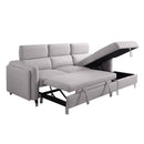Acme Furniture Reyes 56040 Sectional Sofa with Sleeper IMAGE 3