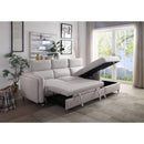 Acme Furniture Reyes 56040 Sectional Sofa with Sleeper IMAGE 7