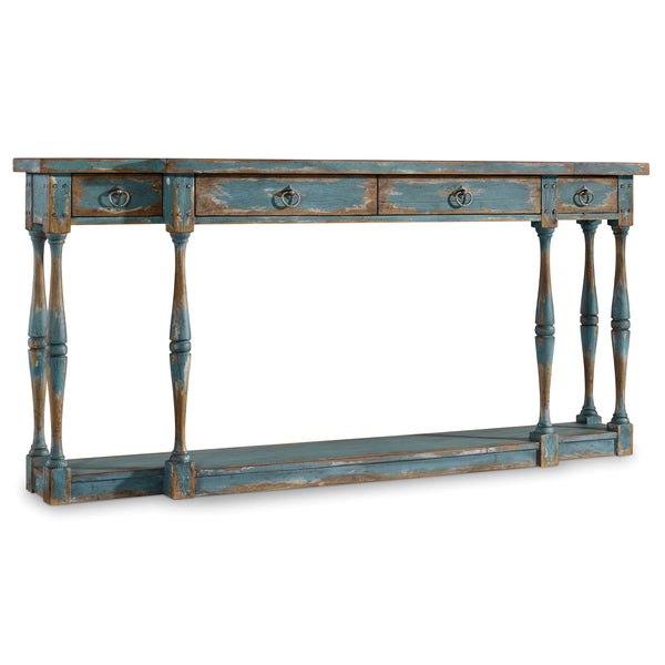 Hooker Furniture 5405-85003 Sanctuary Four-Drawer Thin Console IMAGE 1