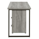  Coaster Furniture Hertford 804462 59-inch L-Shape Computer Desk - Grey Driftwood IMAGE 8