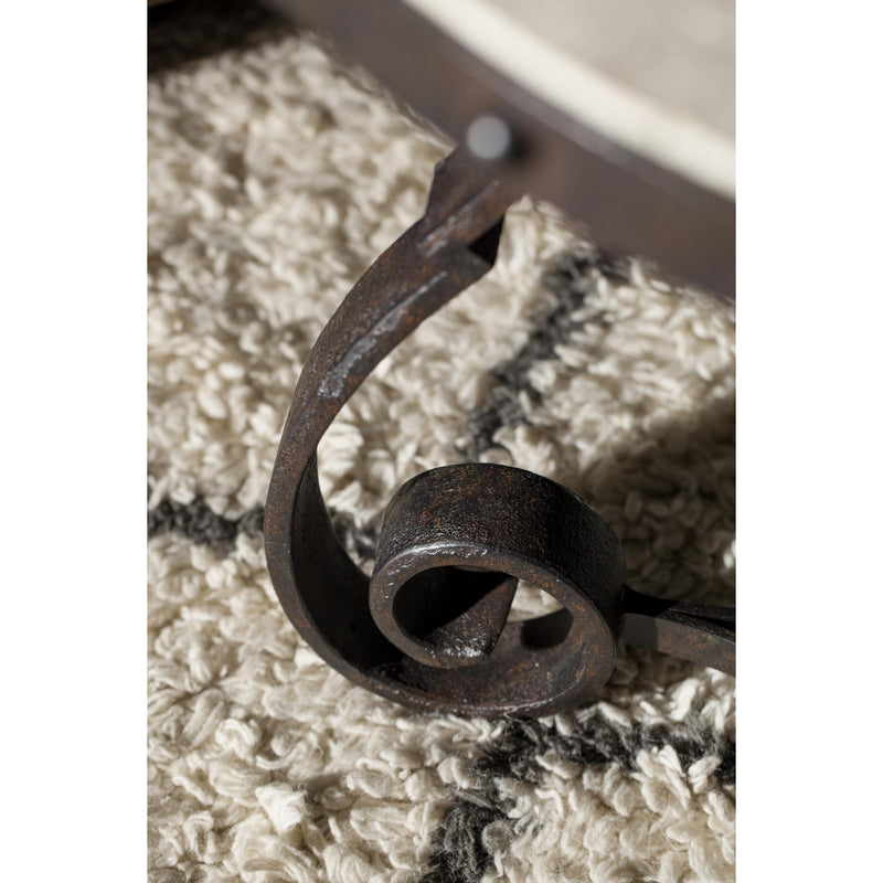  Hooker Furniture 5960-80113-MTL Luckenbach Metal and Stone End Table IMAGE 5