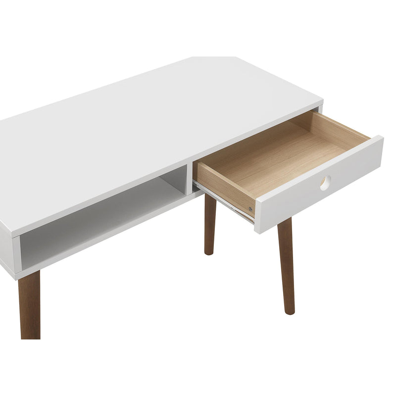  Coaster Furniture Bradenton 801931 39-inch 1-Drawer Wood Writing Desk - White IMAGE 7