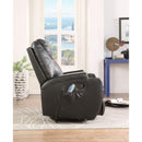 Acme Furniture Waterlily 59277 Rocker Recliner With Swivel - Black IMAGE 5