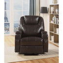 Acme Furniture Waterlily 59278 Rocker Recliner With Swivel - Brown IMAGE 3