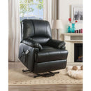 Acme Furniture Ixora 59285 Recliner With Power Lift & Massage - Black IMAGE 1