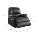 Acme Furniture Ixora 59285 Recliner with Power Lift & Massage IMAGE 3