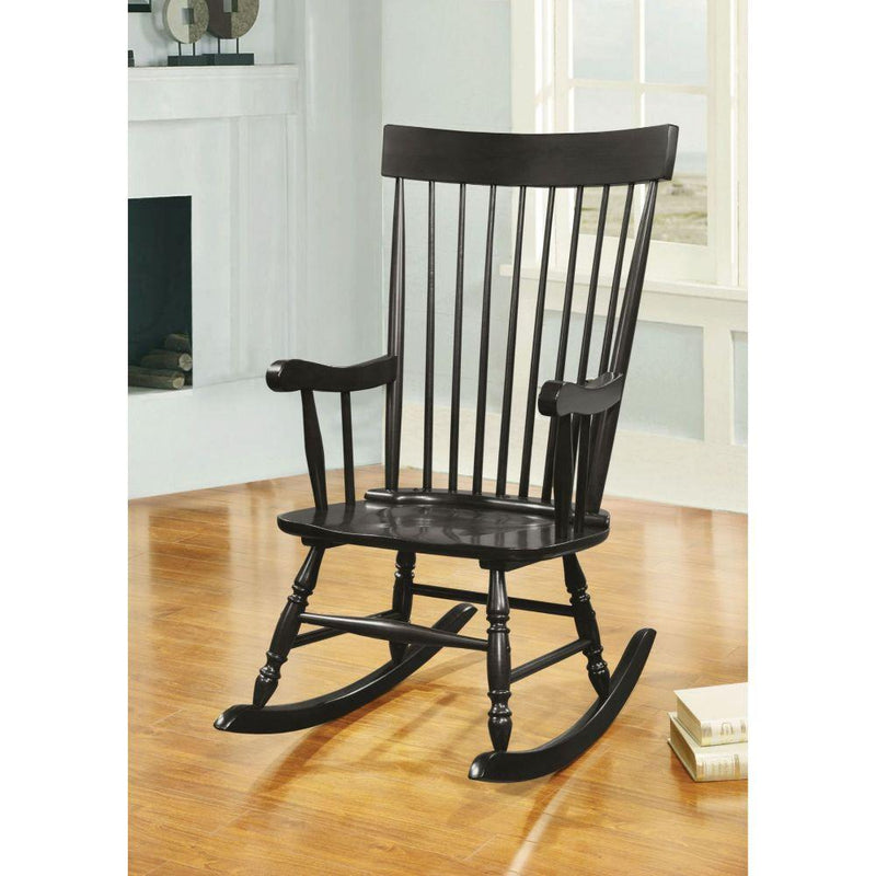 Acme Furniture Arlo Rocking Wood Chair 59297 IMAGE 2