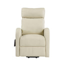 Acme Furniture Ricardo 59499 Ricardo Recliner With Power Lift - Beige IMAGE 2