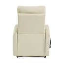 Acme Furniture Ricardo 59499 Ricardo Recliner With Power Lift - Beige IMAGE 4