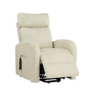 Acme Furniture Ricardo 59499 Ricardo Recliner With Power Lift - Beige IMAGE 5