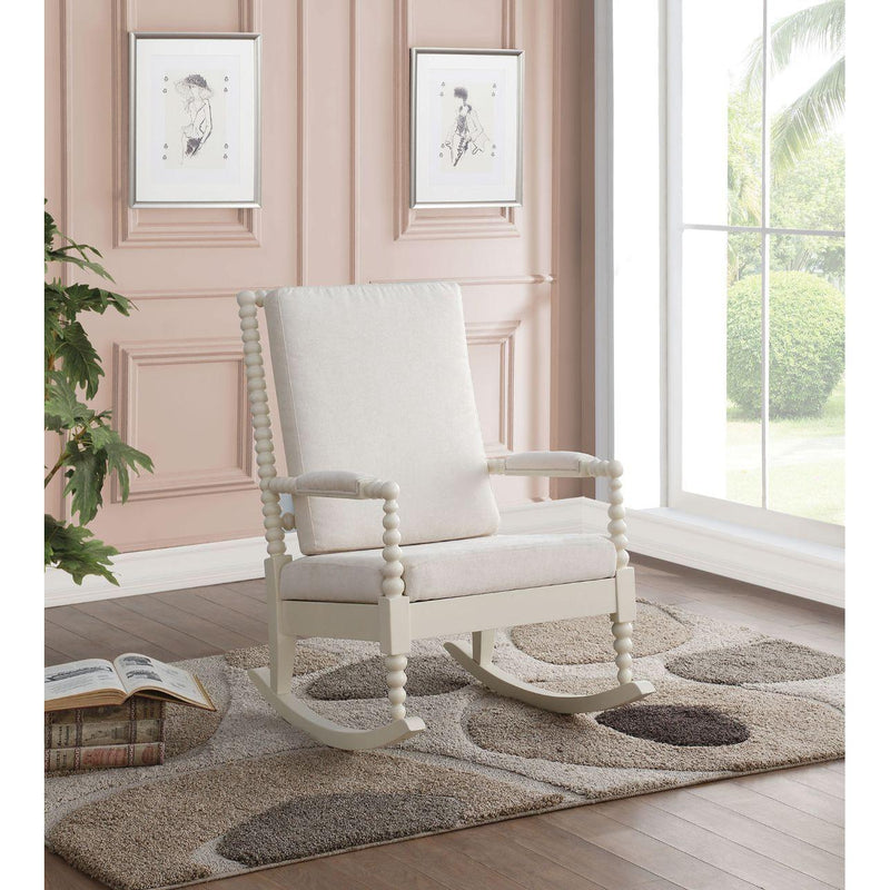 Acme Furniture Tristin Rocking Wood Chair 59524 IMAGE 2