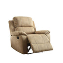 Acme Furniture Bina 59526 Recliner - Light Brown IMAGE 1