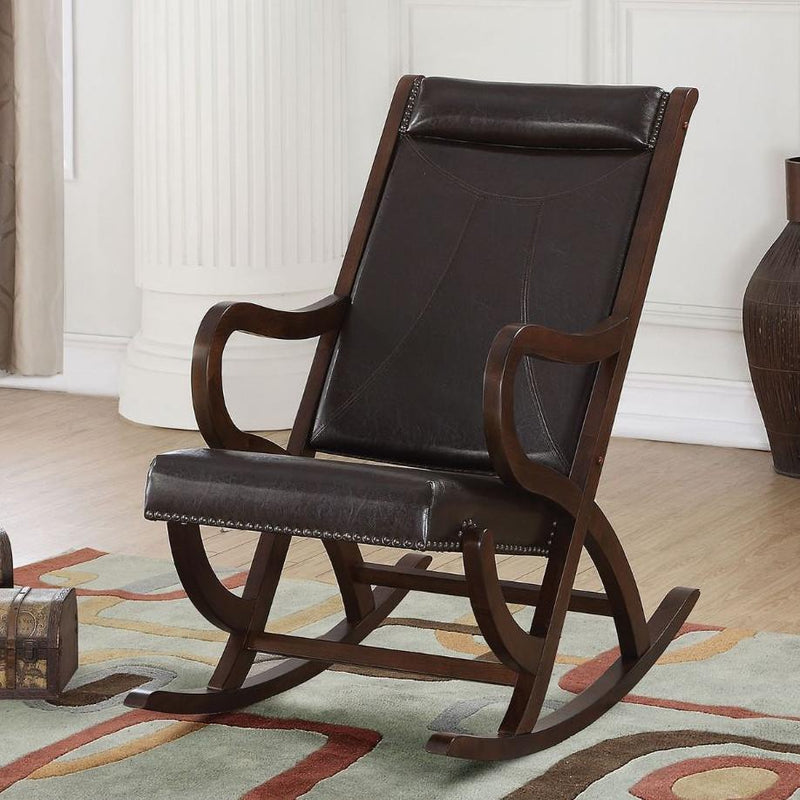 Acme Furniture Triton Rocking Wood Chair 59535 IMAGE 1