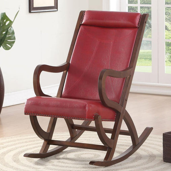 Acme Furniture Triton Rocking Wood Chair 59536 IMAGE 1