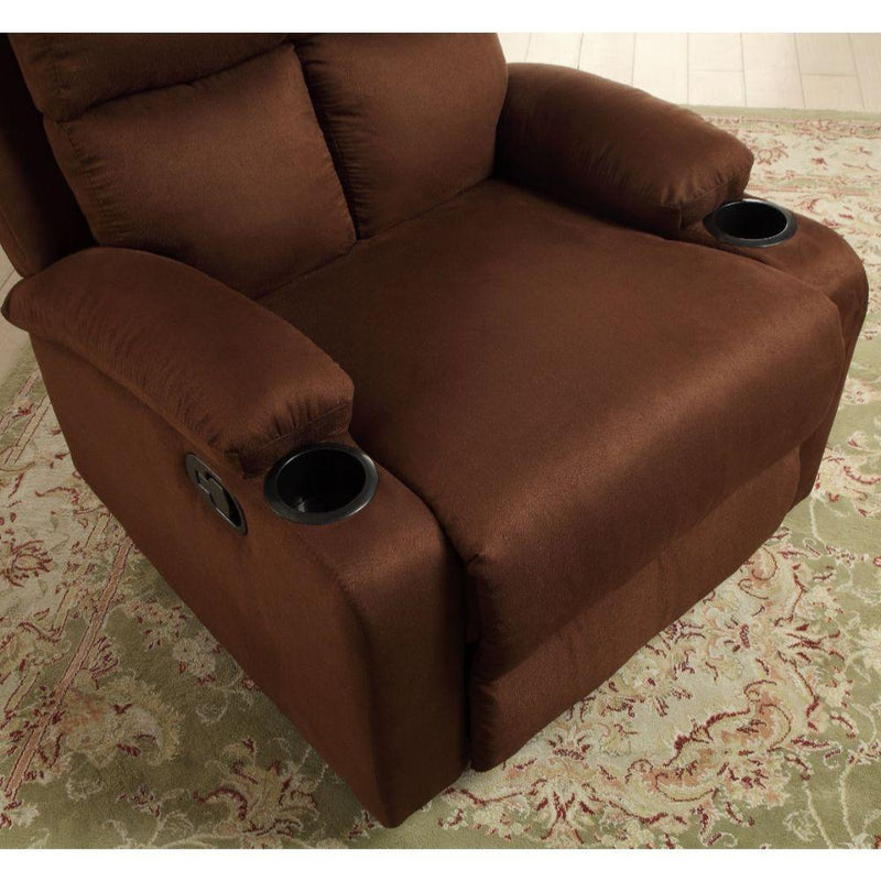 Acme Furniture Rosia Fabric Recliner 59553 IMAGE 5