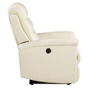 Acme Furniture Ava 59692 Power Motion Recliner - Beige IMAGE 4