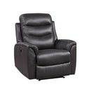 Acme Furniture Ava 59693 Power Motion Recliner - Brown IMAGE 2