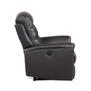 Acme Furniture Ava 59693 Power Motion Recliner - Brown IMAGE 5