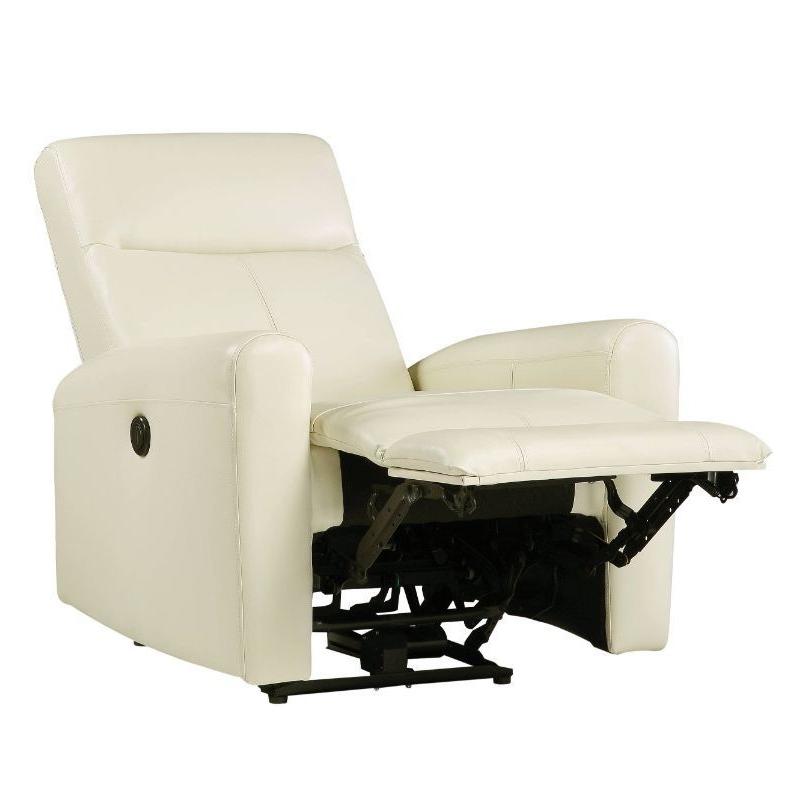 Acme Furniture Blane Power Leather Match Recliner 59772 IMAGE 4