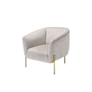 Acme Furniture Carlson 59792 Accent Chair - Beige IMAGE 2
