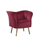 Acme Furniture Reese 59795 Accent Chair - Burgundy IMAGE 1