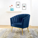 Acme Furniture Colla 59815 Accent Chair - Blue IMAGE 1